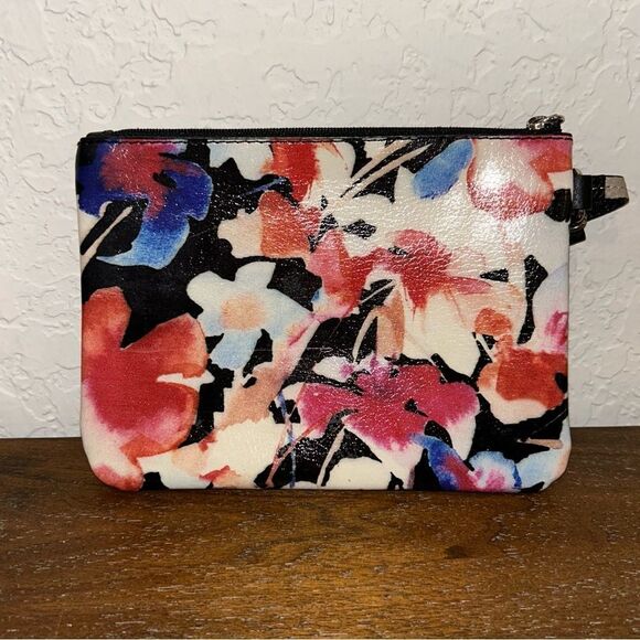 Lodis Floral Print Leather Wristlet - Picture 4 of 5